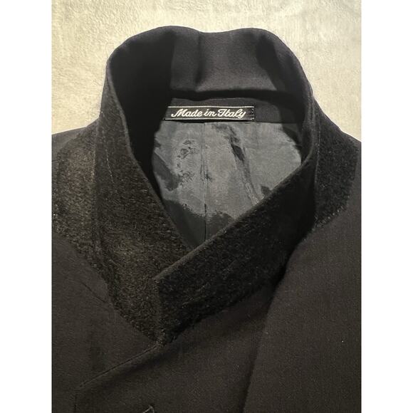 Armani Collezioni 42R 32x30 Dark Navy Blue Designer 2-Piece Suit Set - Picture 8 of 16